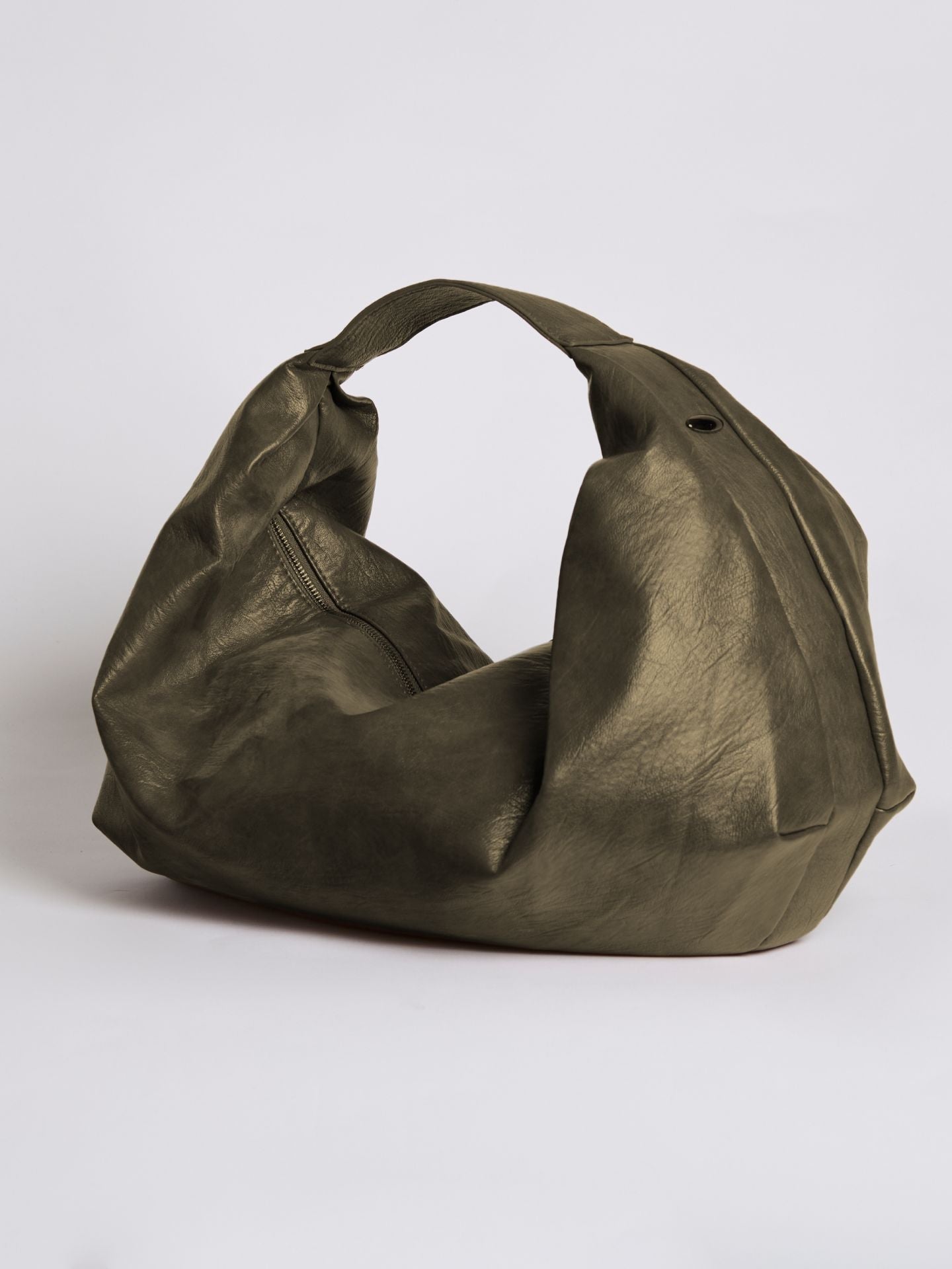 Damen Schultertasche aus veganem Leder