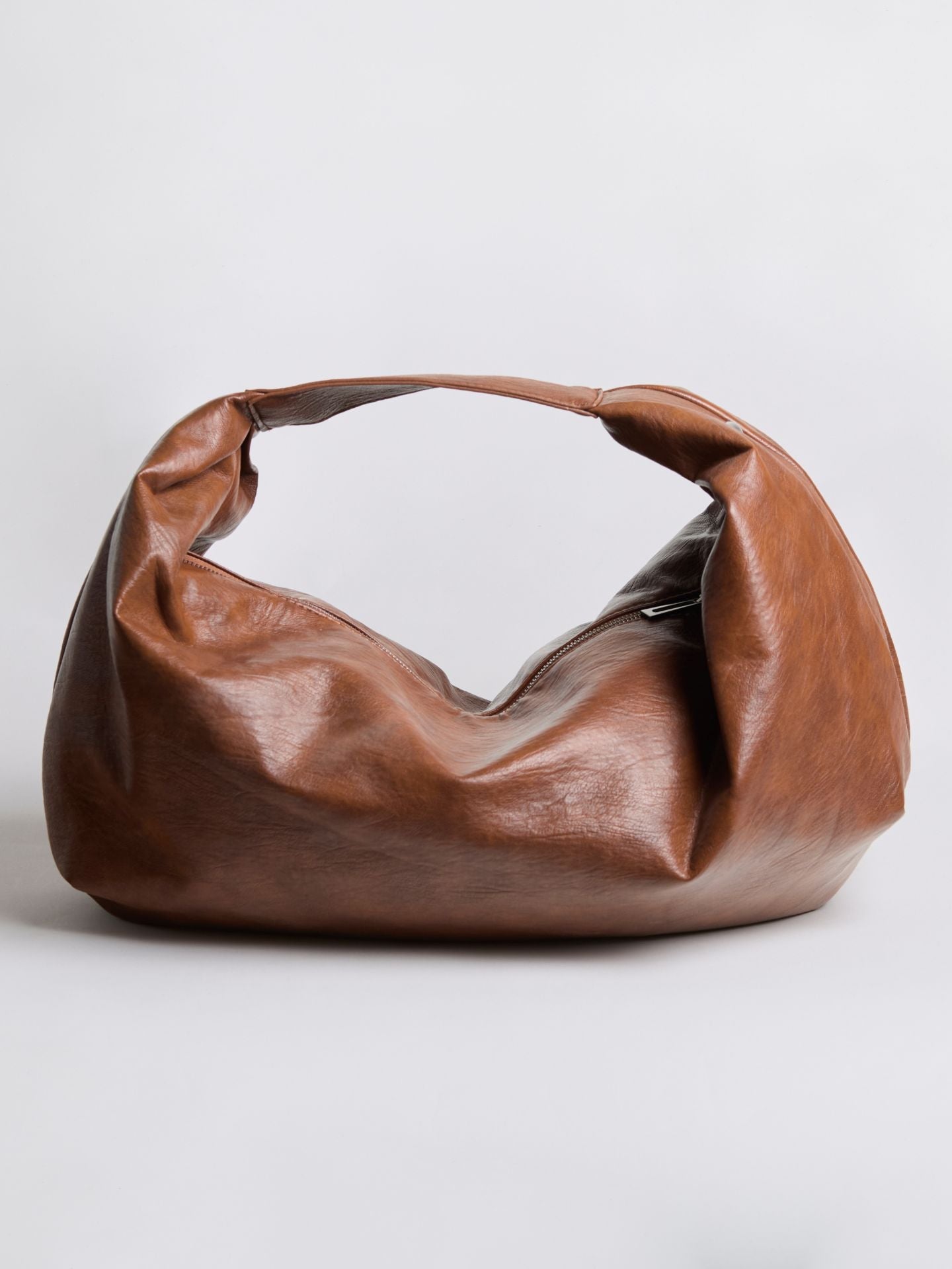 Damen Schultertasche aus veganem Leder