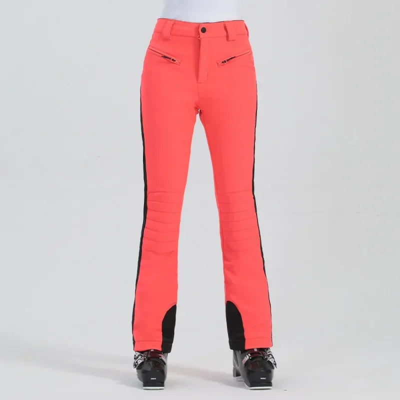Damen Slim Fit Skihosen