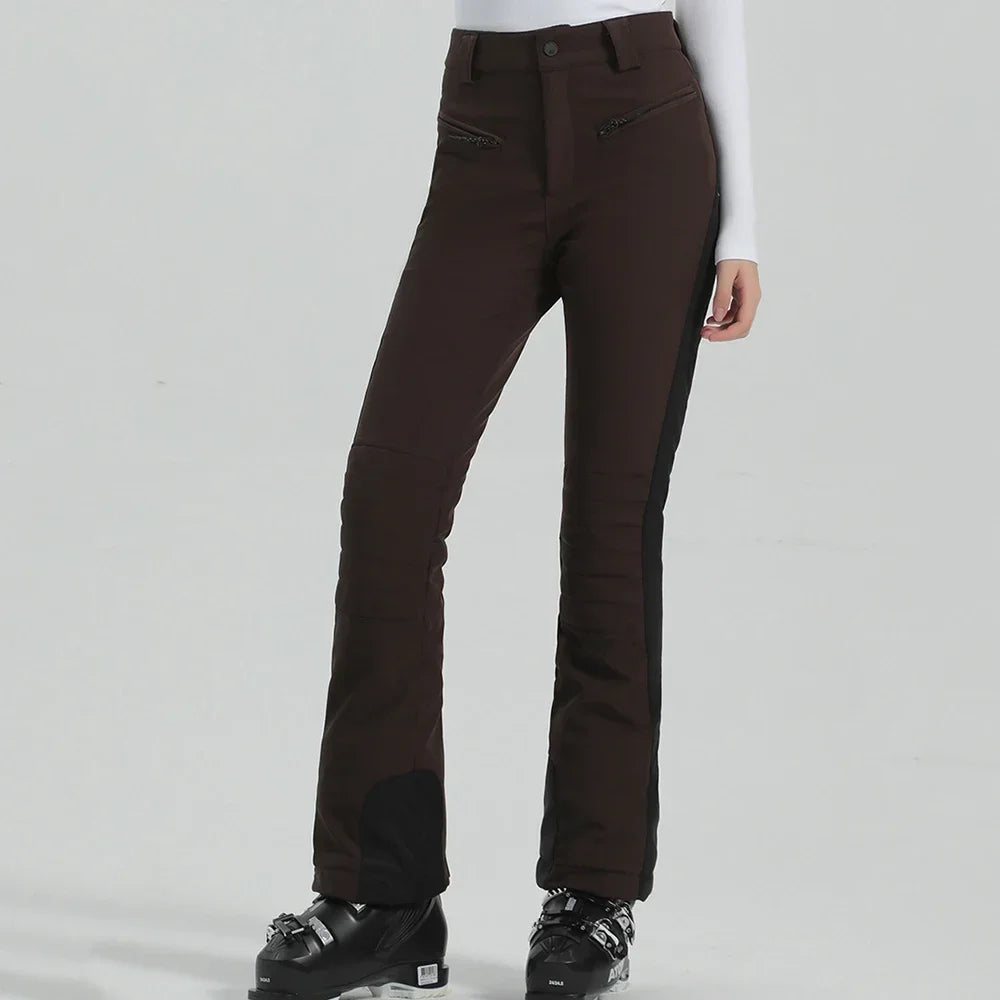 Damen Slim Fit Skihosen
