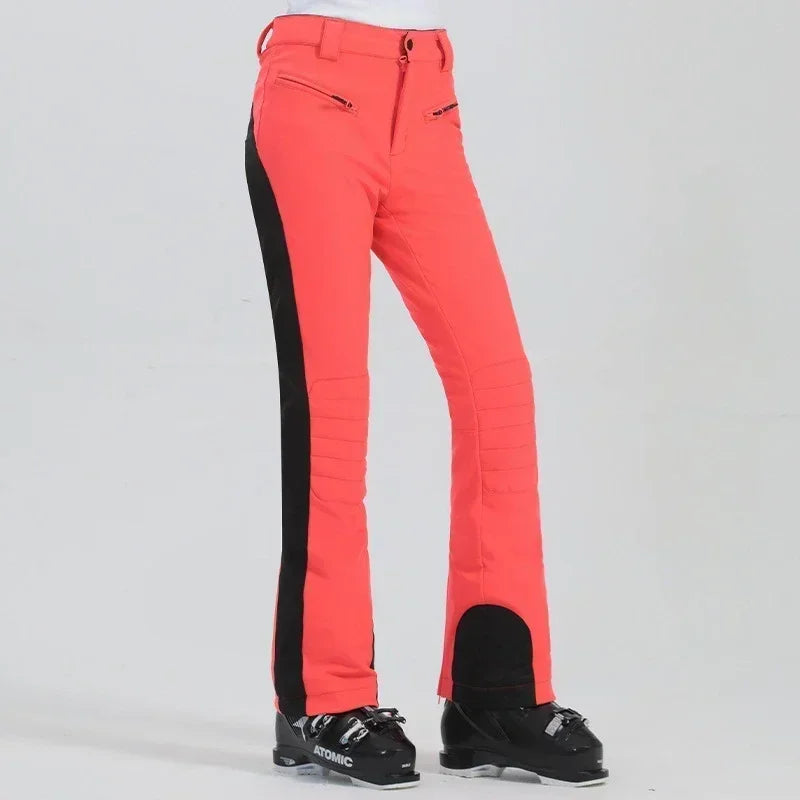 Damen Slim Fit Skihosen