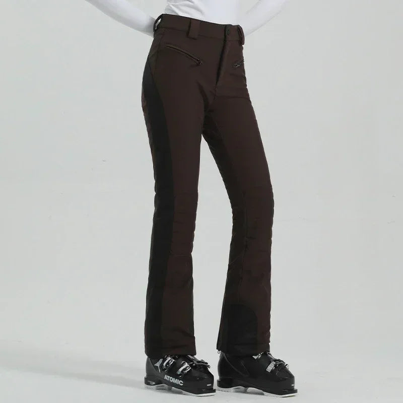 Damen Slim Fit Skihosen