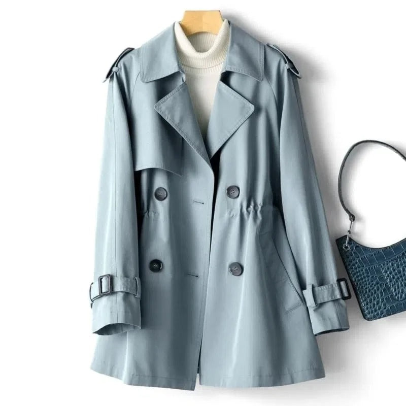 Damen Trenchcoat mit doppelter Knopfleiste