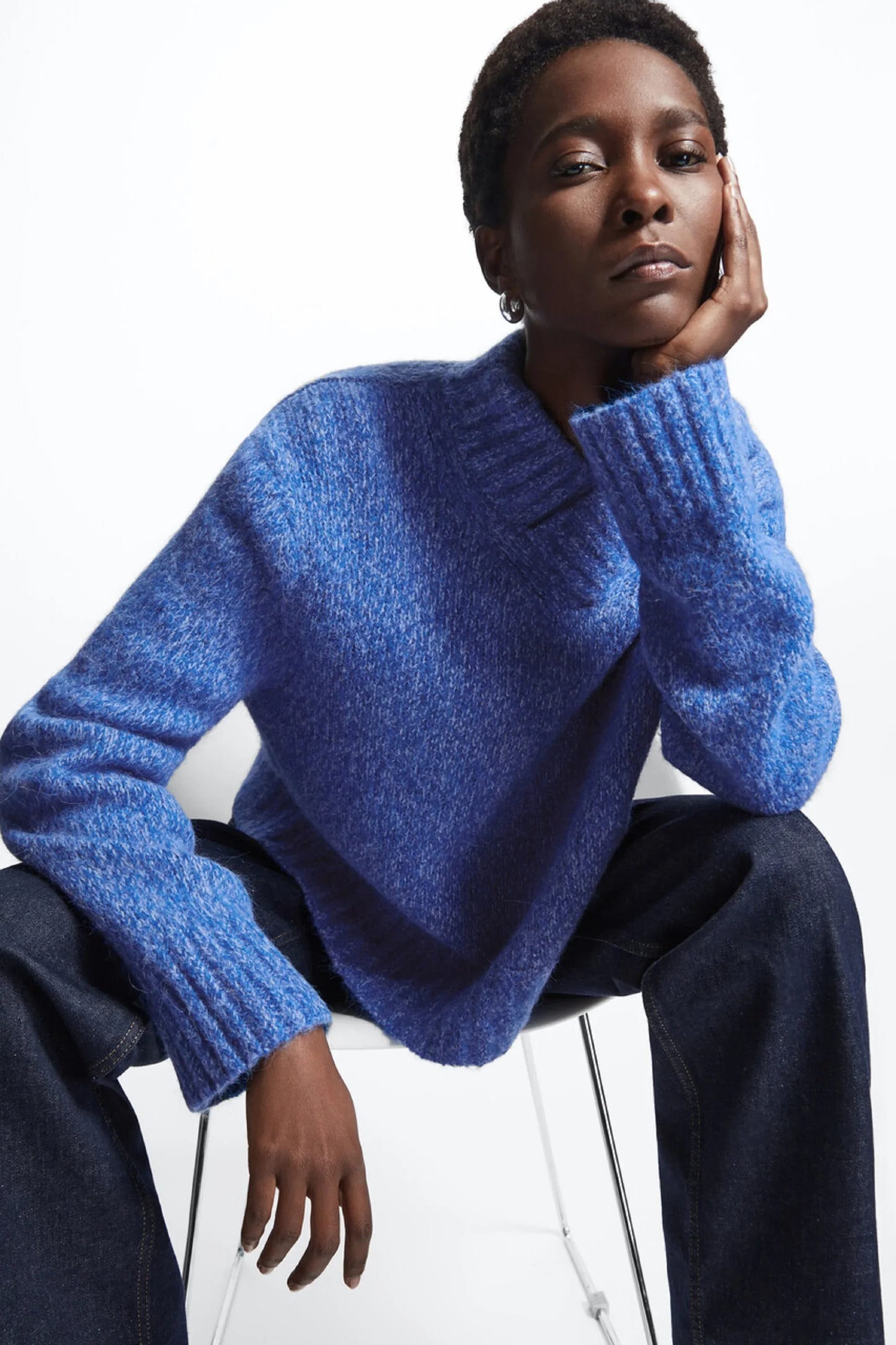 Maglione da donna in misto lana