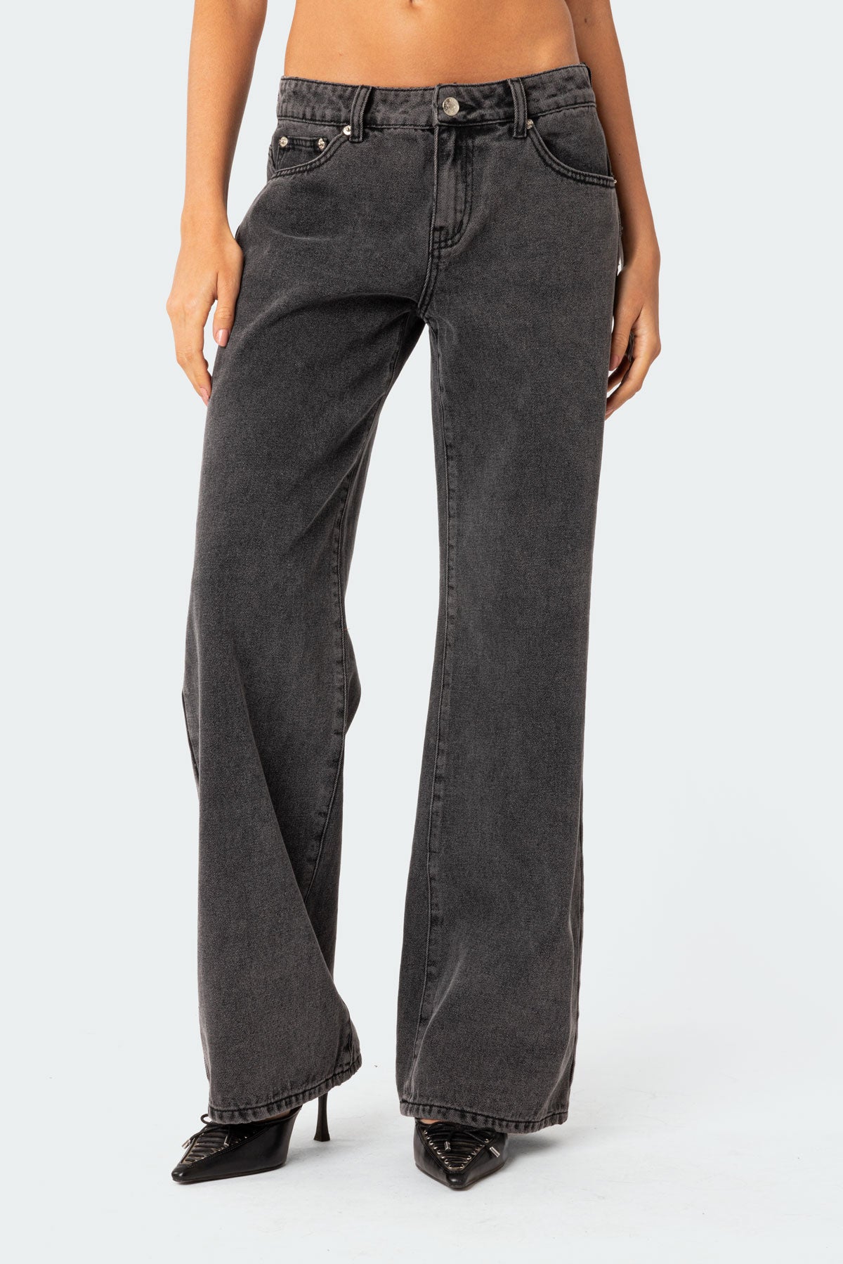 Larissa | Damen Jeans Flared