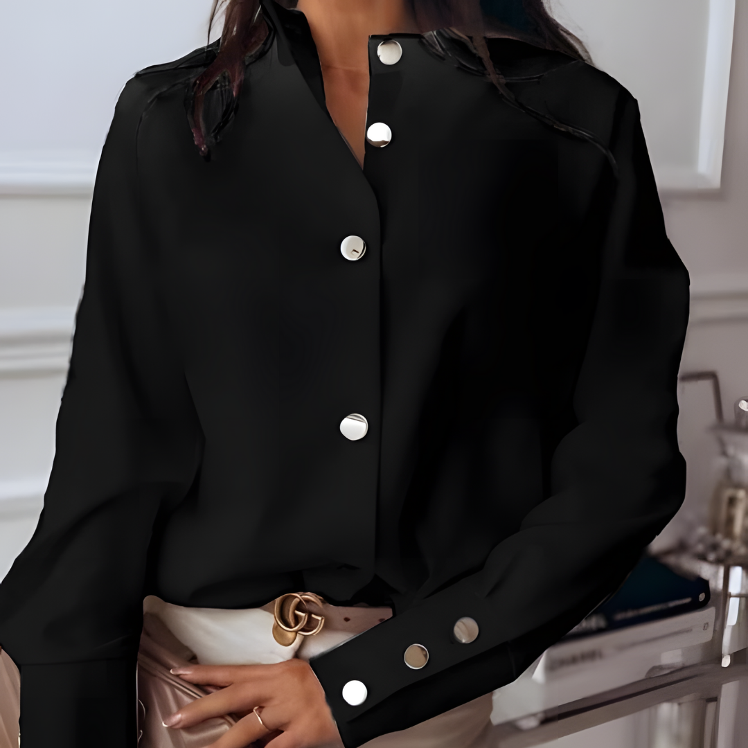 Elegante Bluse Damen aus Satin für stilvolle Outfits