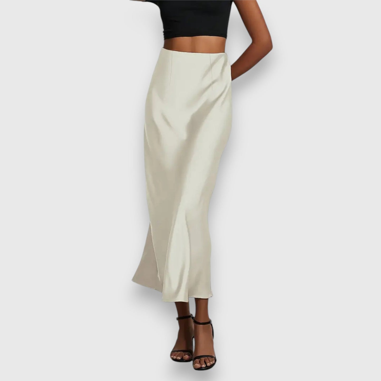 Elegant women's skirt with fishtail cut