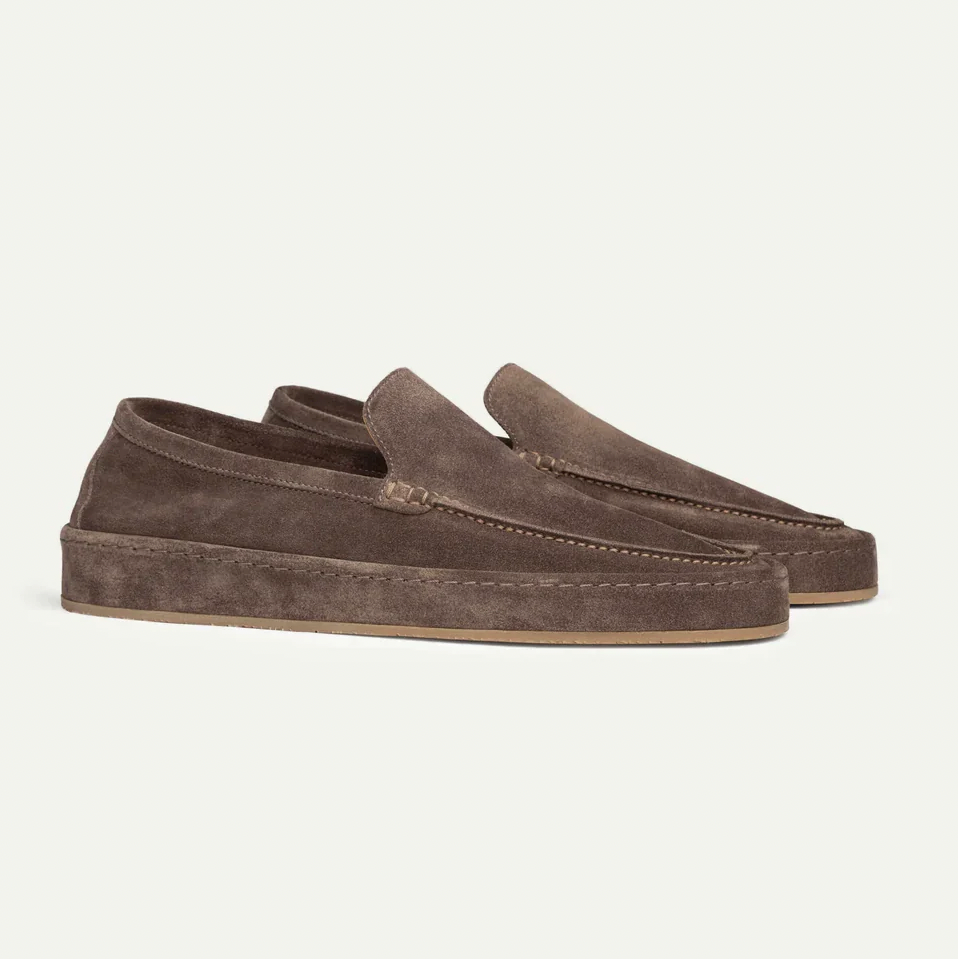 Elegante Herren Leder-Loafers