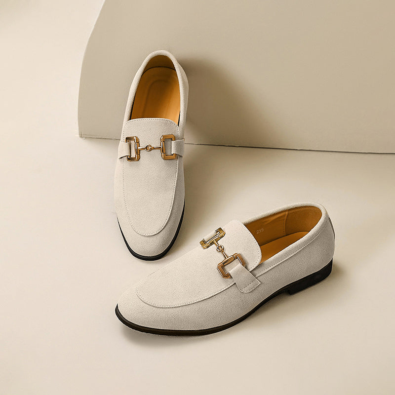 Elegante Herren Loafers aus Wildleder