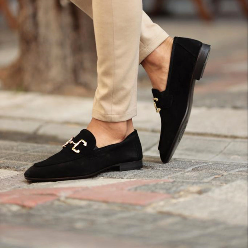 Elegante Herren Loafers aus Wildleder