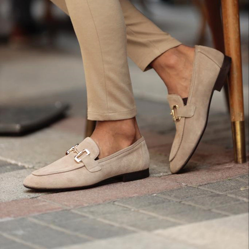 Elegante Herren Loafers aus Wildleder