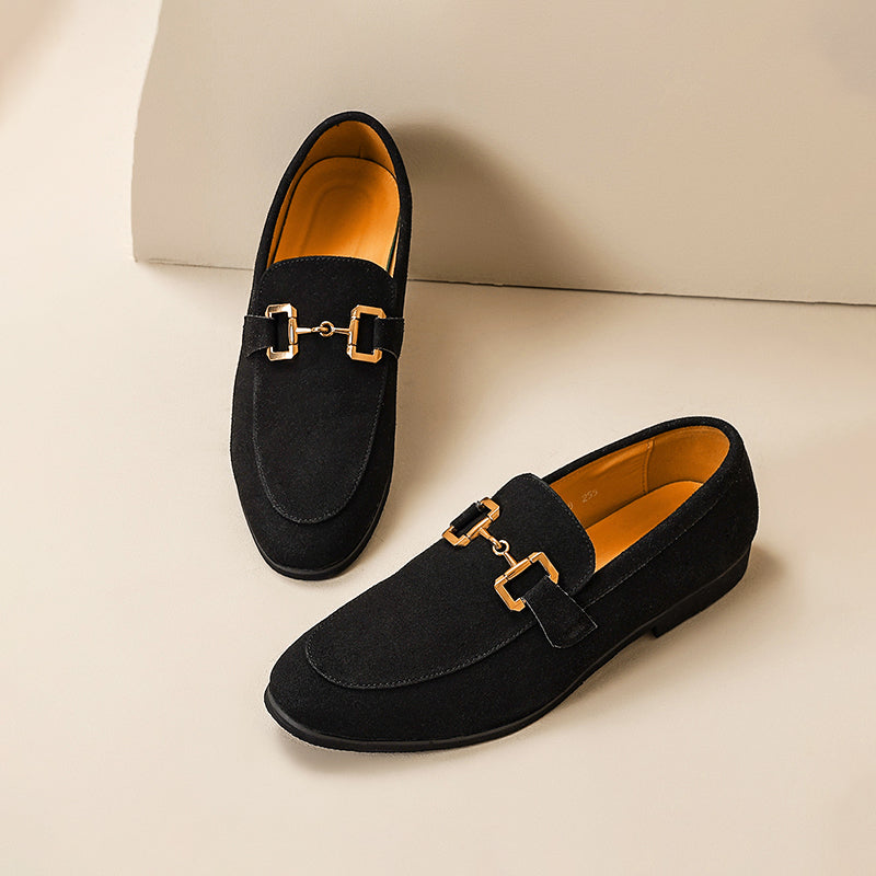 Elegante Herren Loafers aus Wildleder