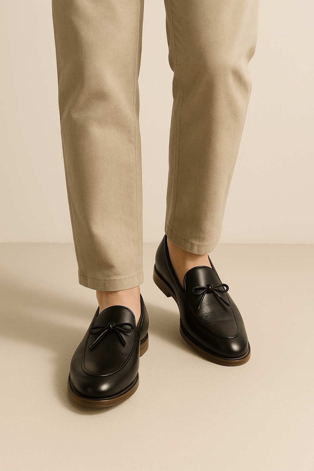 Elegante Leder Loafer