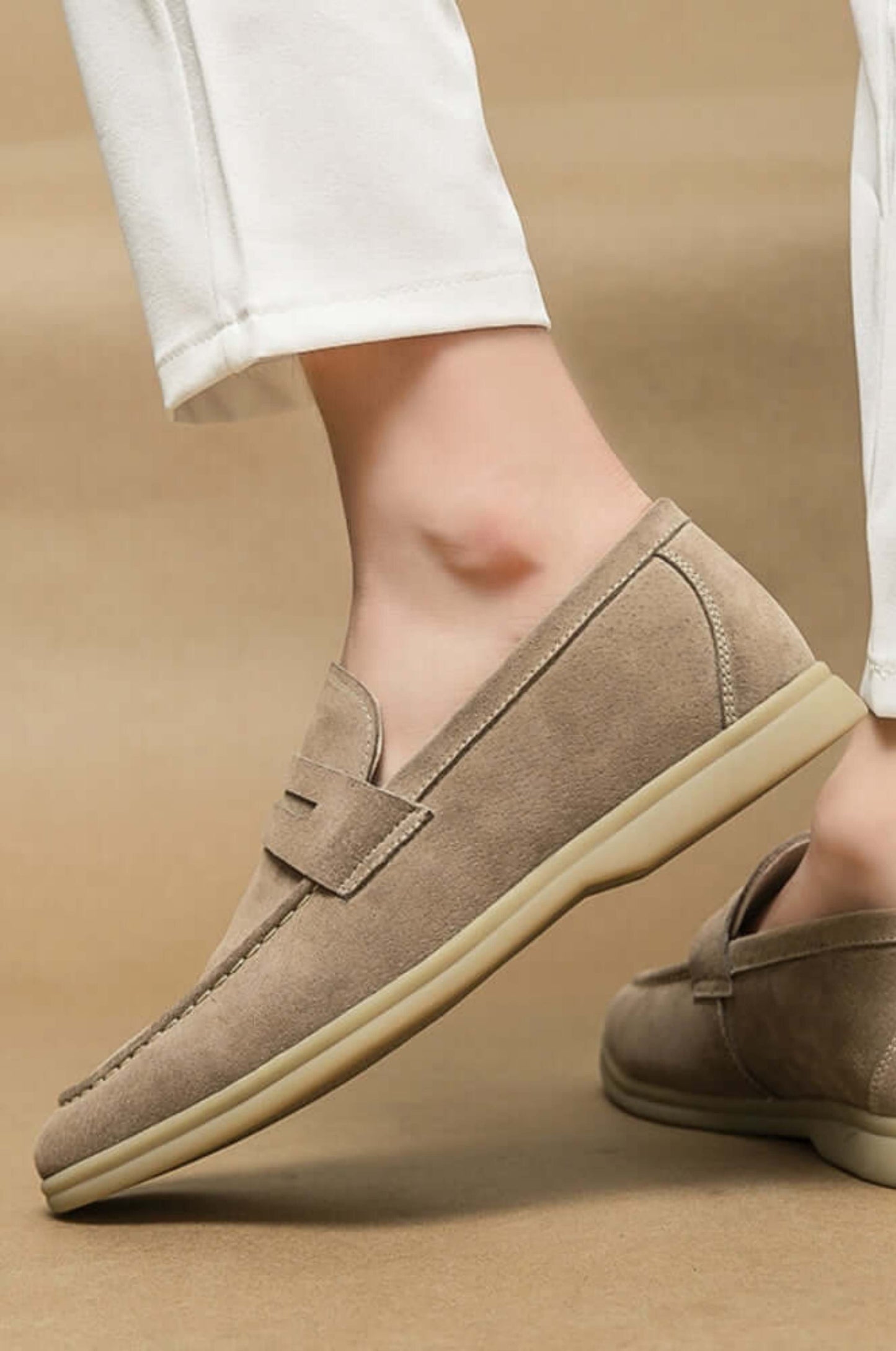 Elegante Wildleder Mokassins für Herren