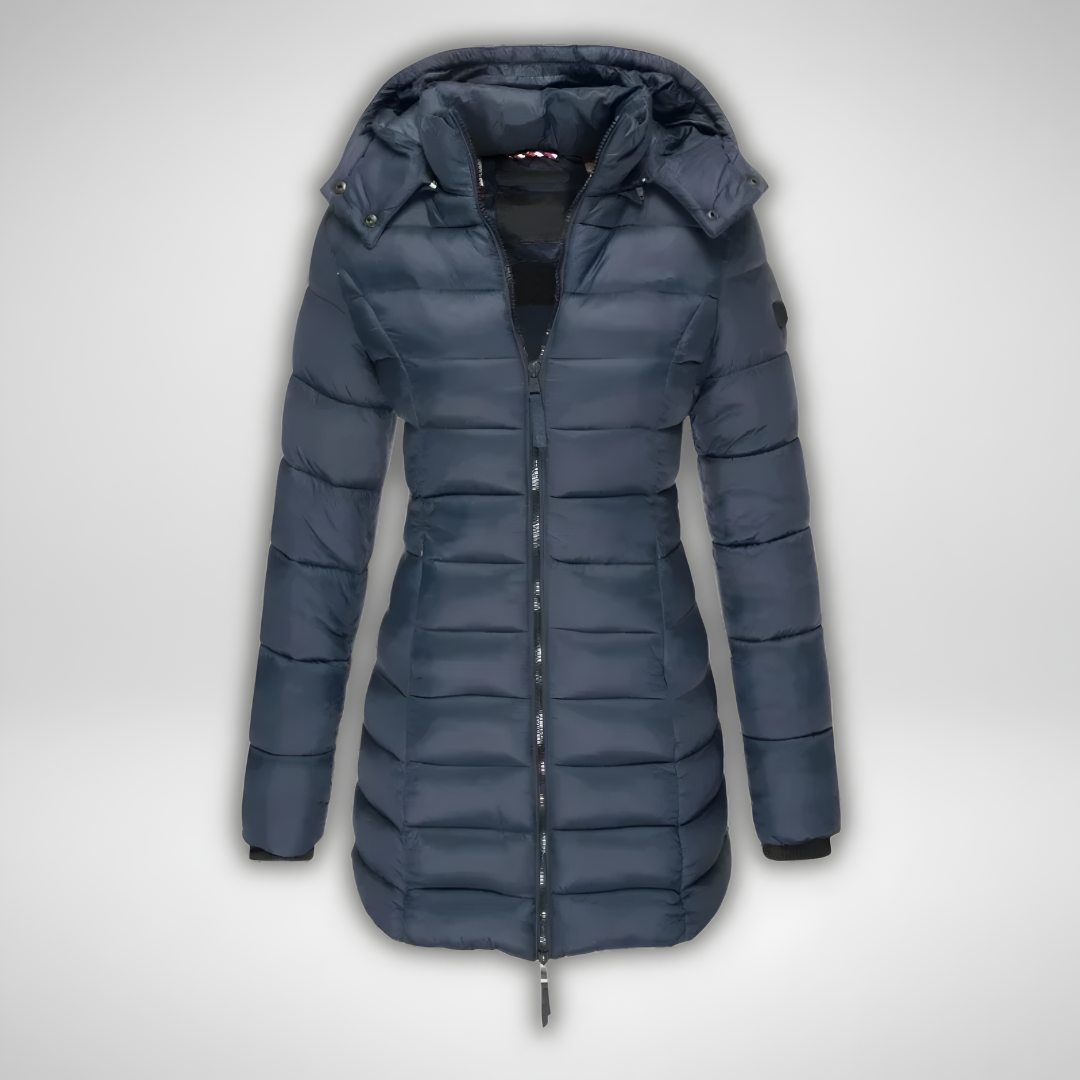 Winterjacke mit Fleecefutter und praktischen Taschen