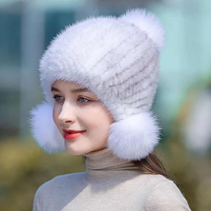 Elegante Wintermütze für Damen