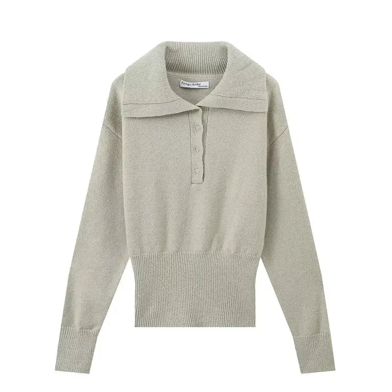 Elegante maglione da donna slim fit
