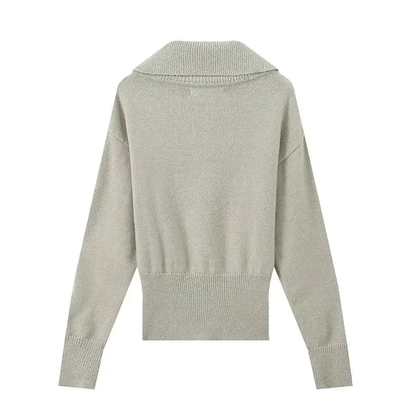 Elegante maglione da donna slim fit