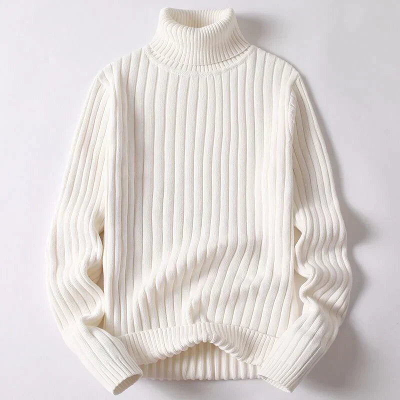 Eleganter Herren Rollkragenpullover