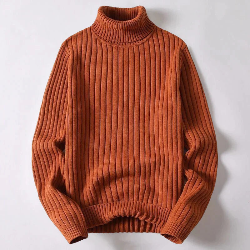Eleganter Herren Rollkragenpullover