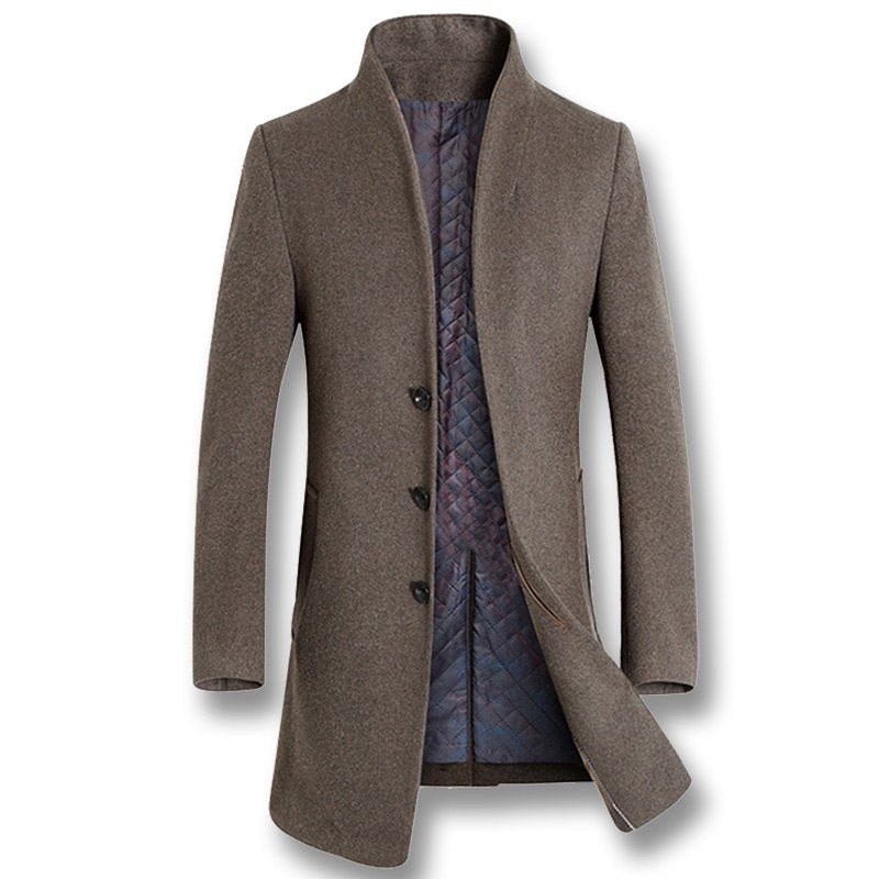 Eleganter Herren Overcoat aus Wolle