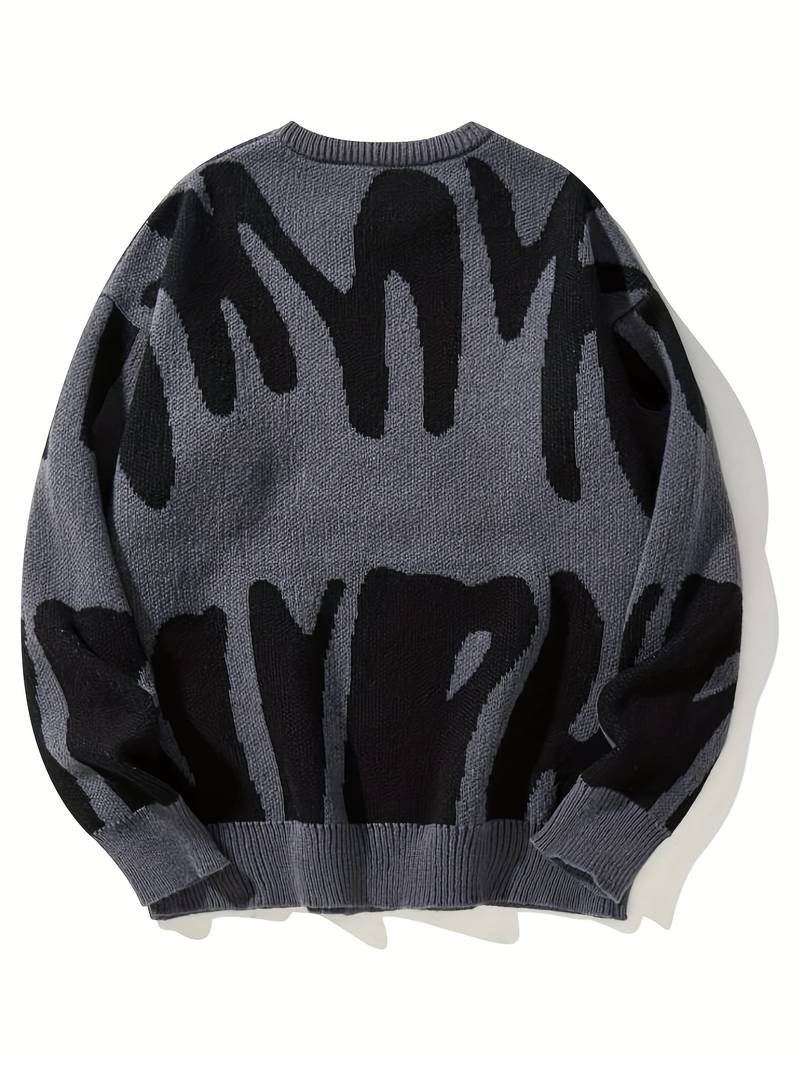 Eleganter pullover aus Baumwollmischung