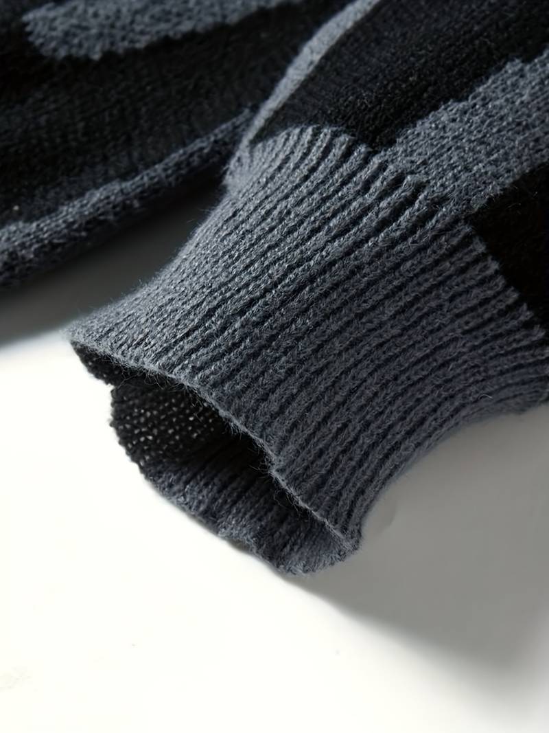 Eleganter pullover aus Baumwollmischung