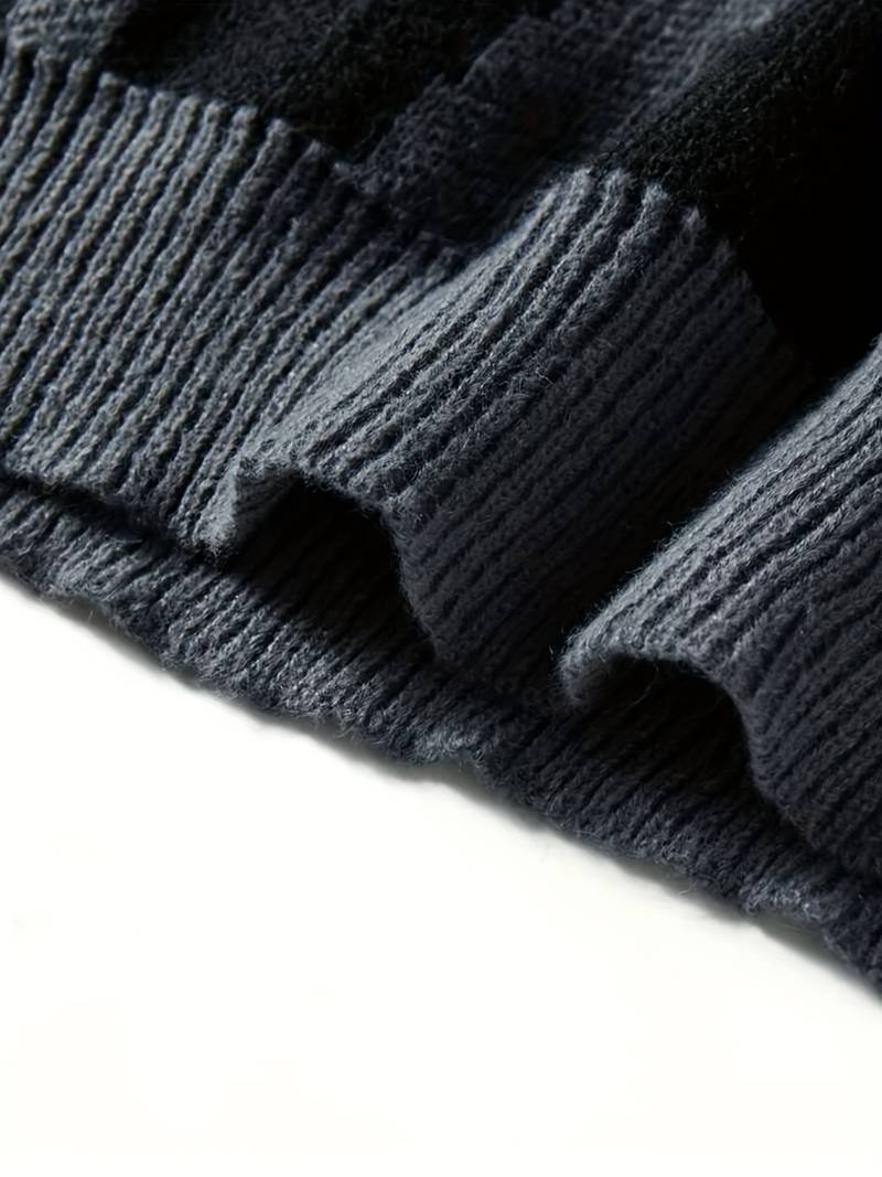 Eleganter pullover aus Baumwollmischung