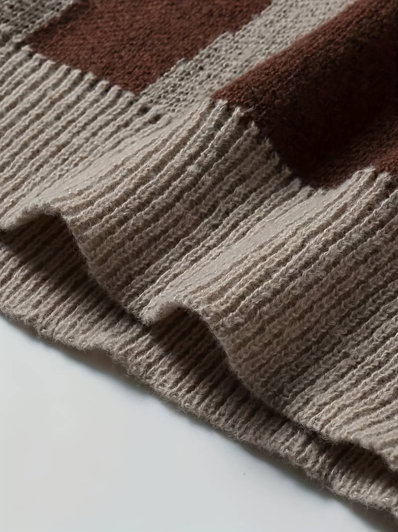 Eleganter pullover aus Baumwollmischung