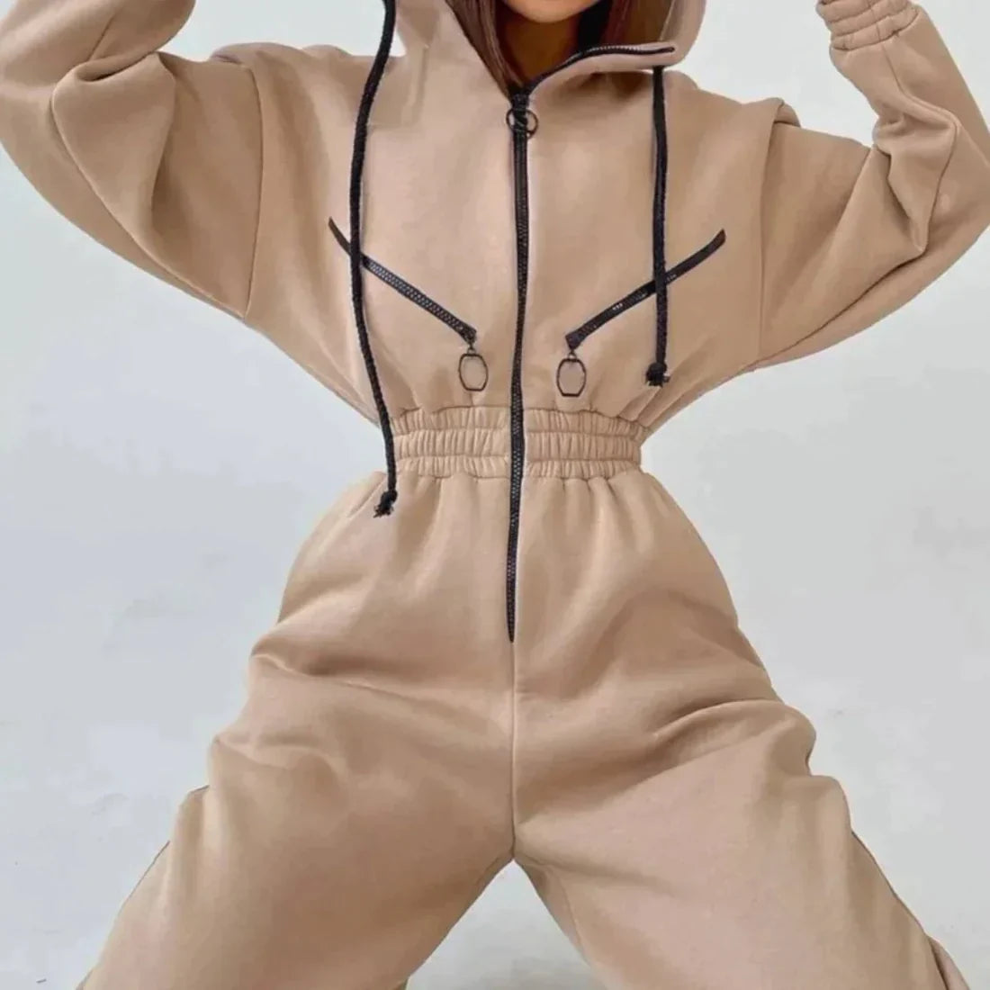 Winter-Overall für Damen aus Fleece