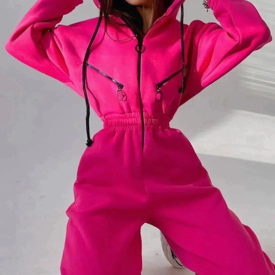 Winter-Overall für Damen aus Fleece