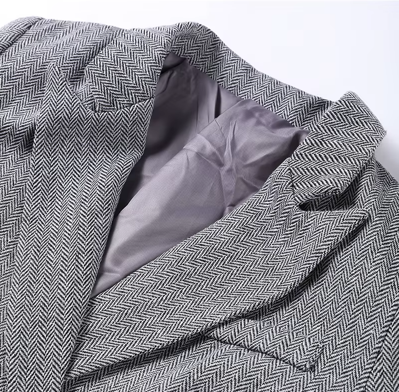 Elegantes 3-teiliges Set mit Blazer und Hosen