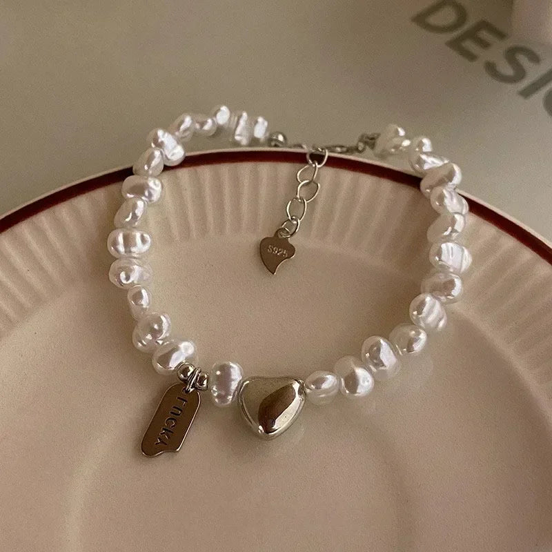 Elegantes Armband Damen mit Sternenanhänger und Blauen Kristallperlen