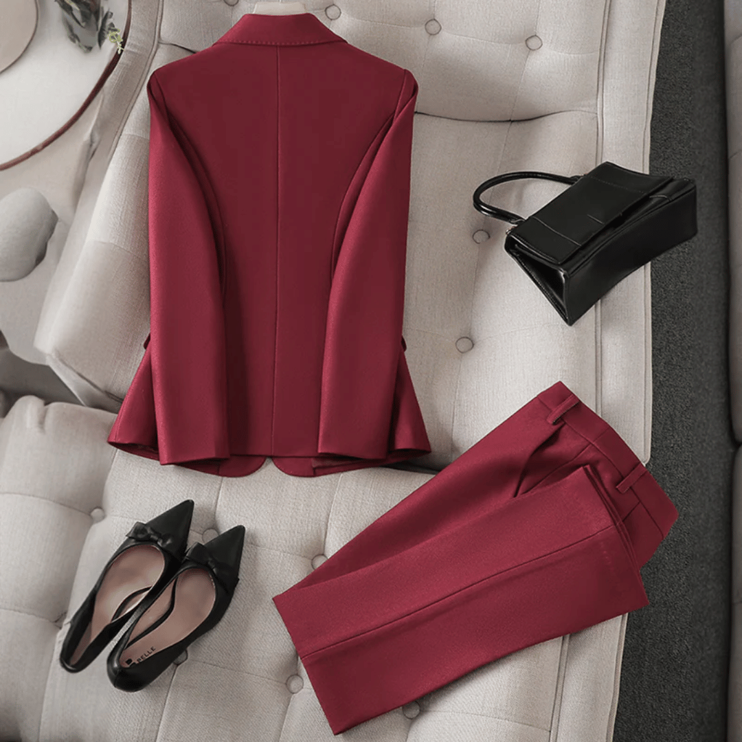 Elegantes Blazer Set (Blazer + Hosen)