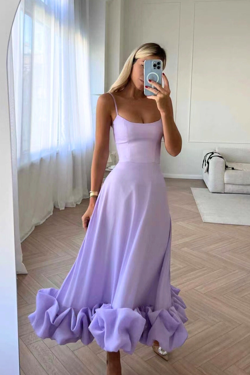 Elegant women's dress for wedding guests