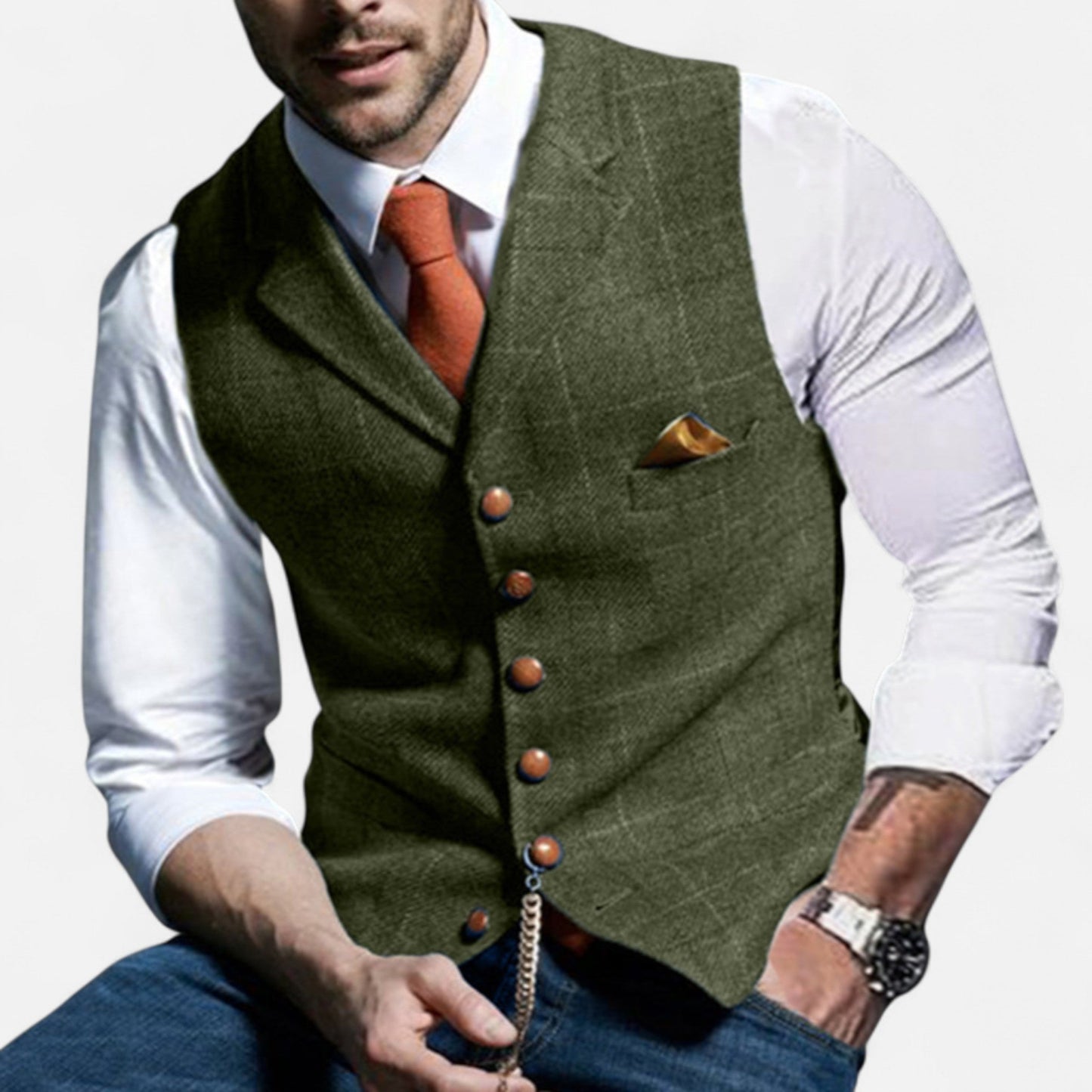 Men's Vest – Classic Cut for Elegance and Style