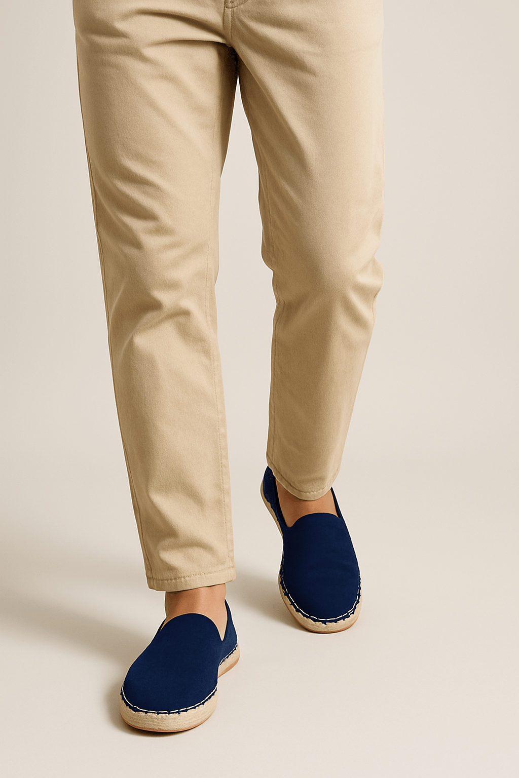 Espadrilles aus Wildleder