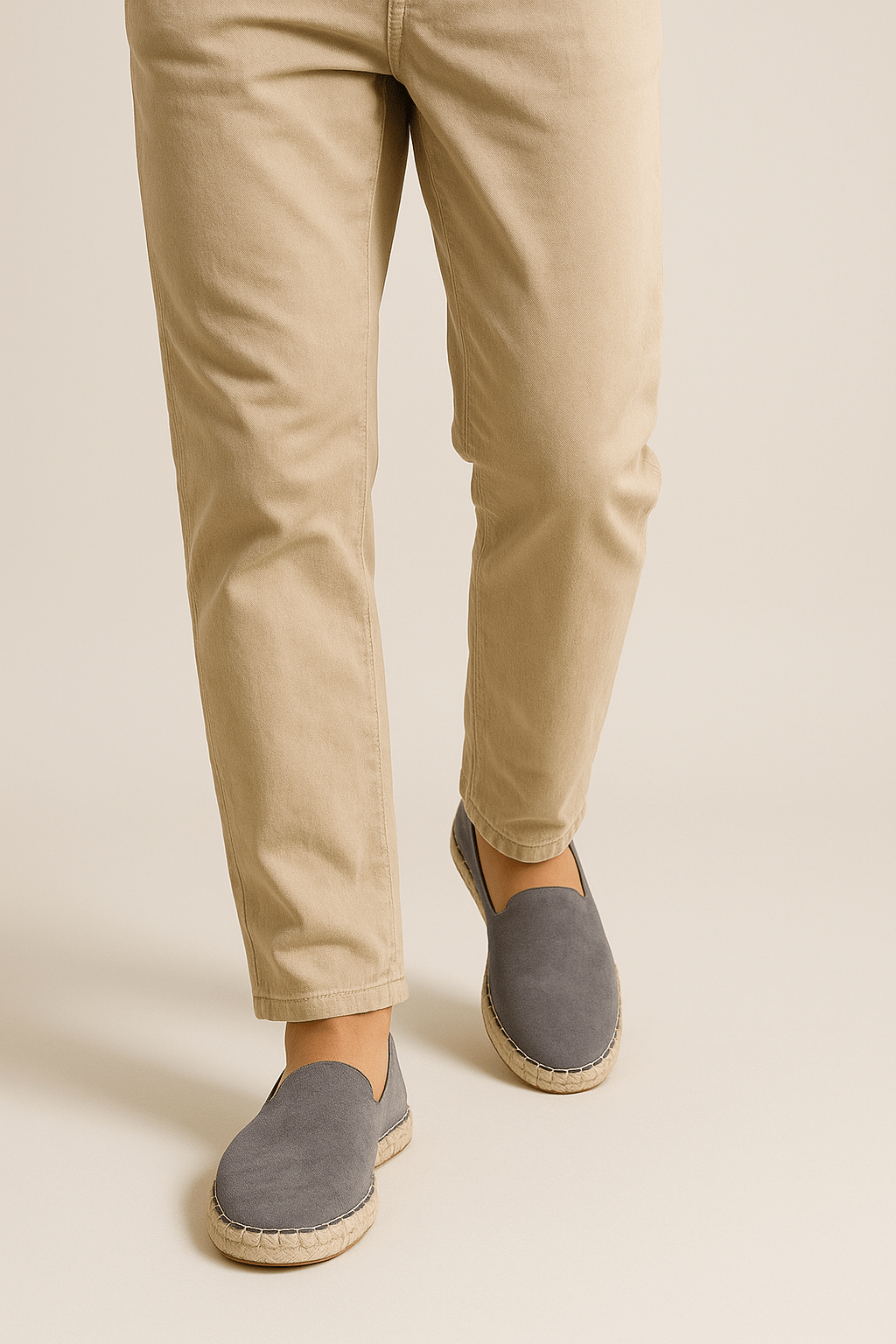 Espadrilles aus Wildleder