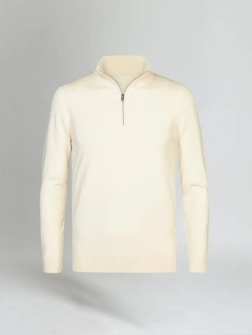 Casual Halb-zippullover