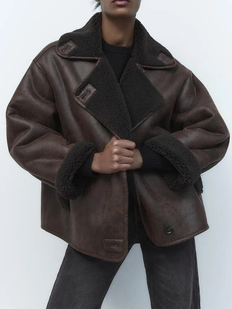 Beatrix | Vintage Lederjacke für Damen