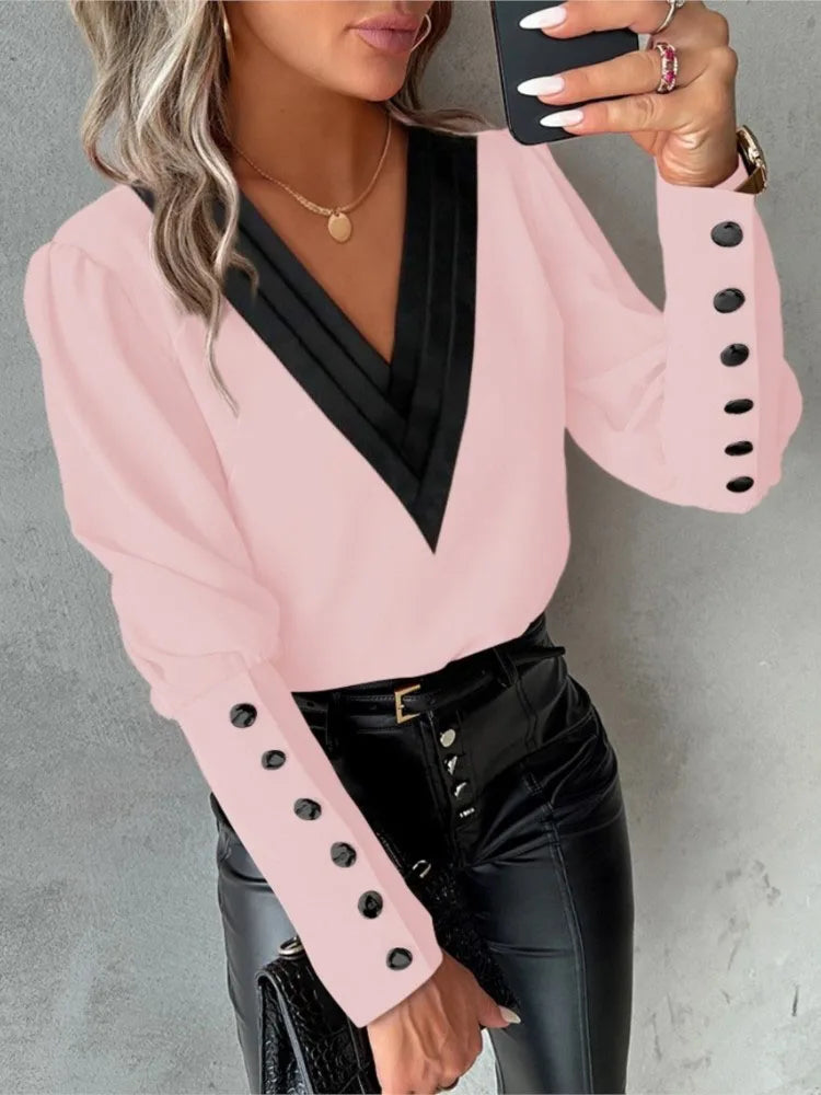 Marjan | Elegante Lässige Bluse Für Frauen