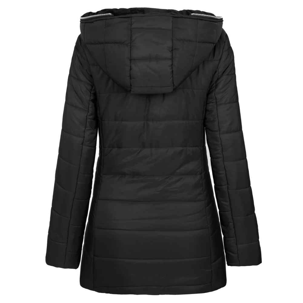 Fleecegefütterte Winterjacke
