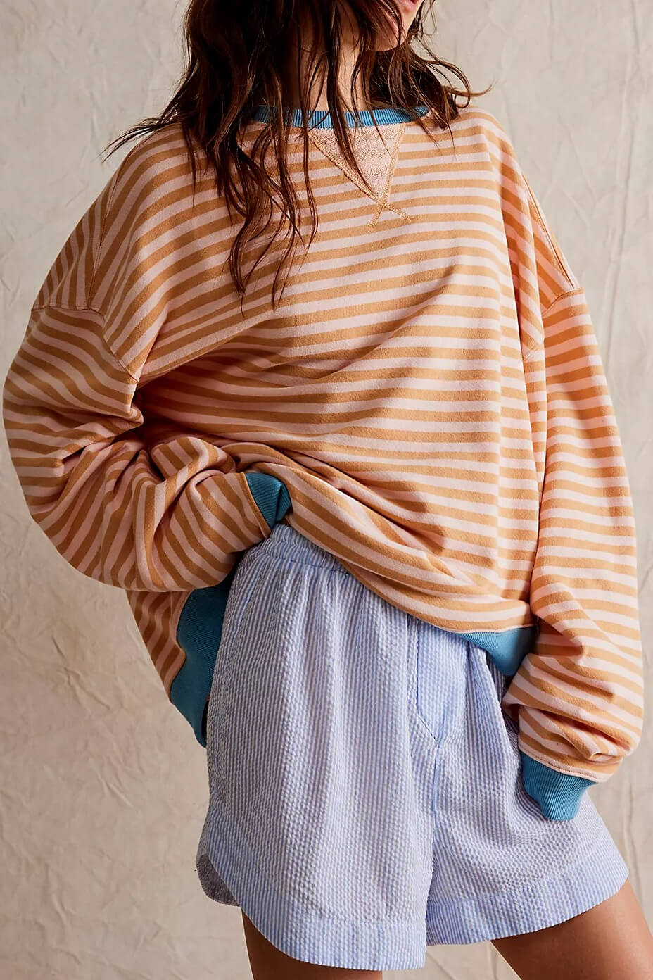 Dorie | Klassischer gestreifter Pullover für Frauen