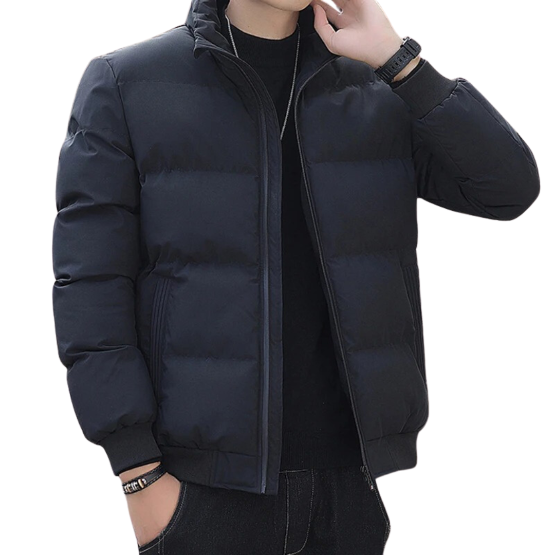 Gepolsterte Winterjacke aus Baumwolle