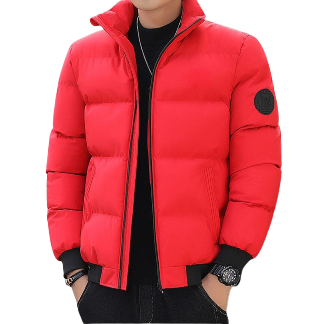 Gepolsterte Winterjacke aus Baumwolle