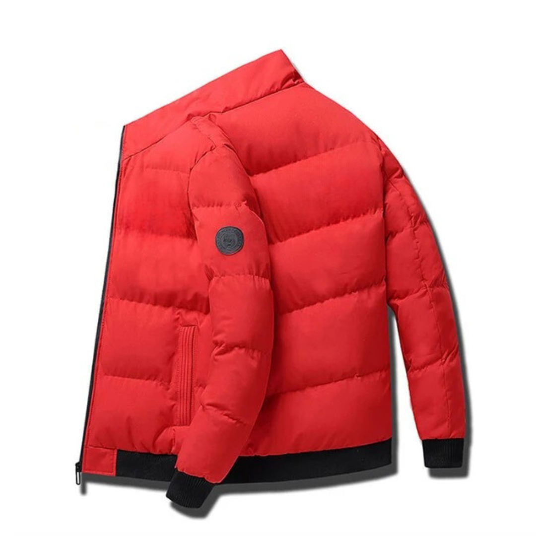 Gepolsterte Winterjacke aus Baumwolle