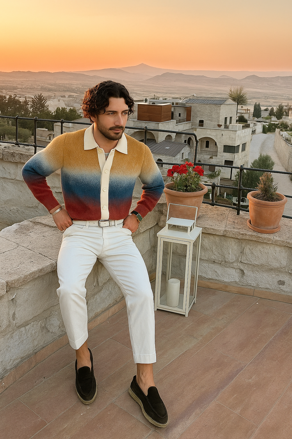 Strickjacke für Herren