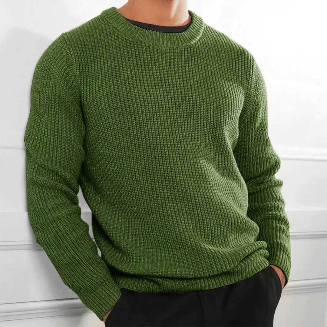 Handgefertigter Crewneck Pullover
