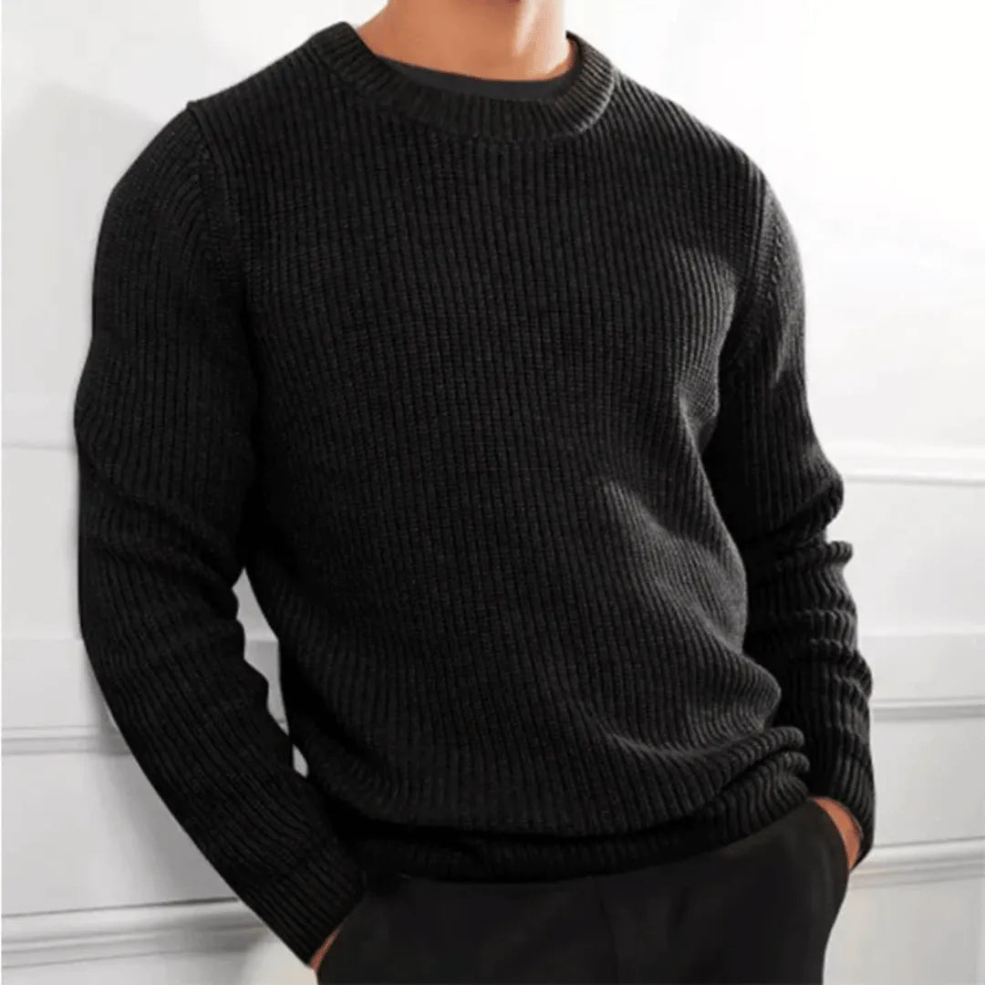Handgefertigter Crewneck Pullover