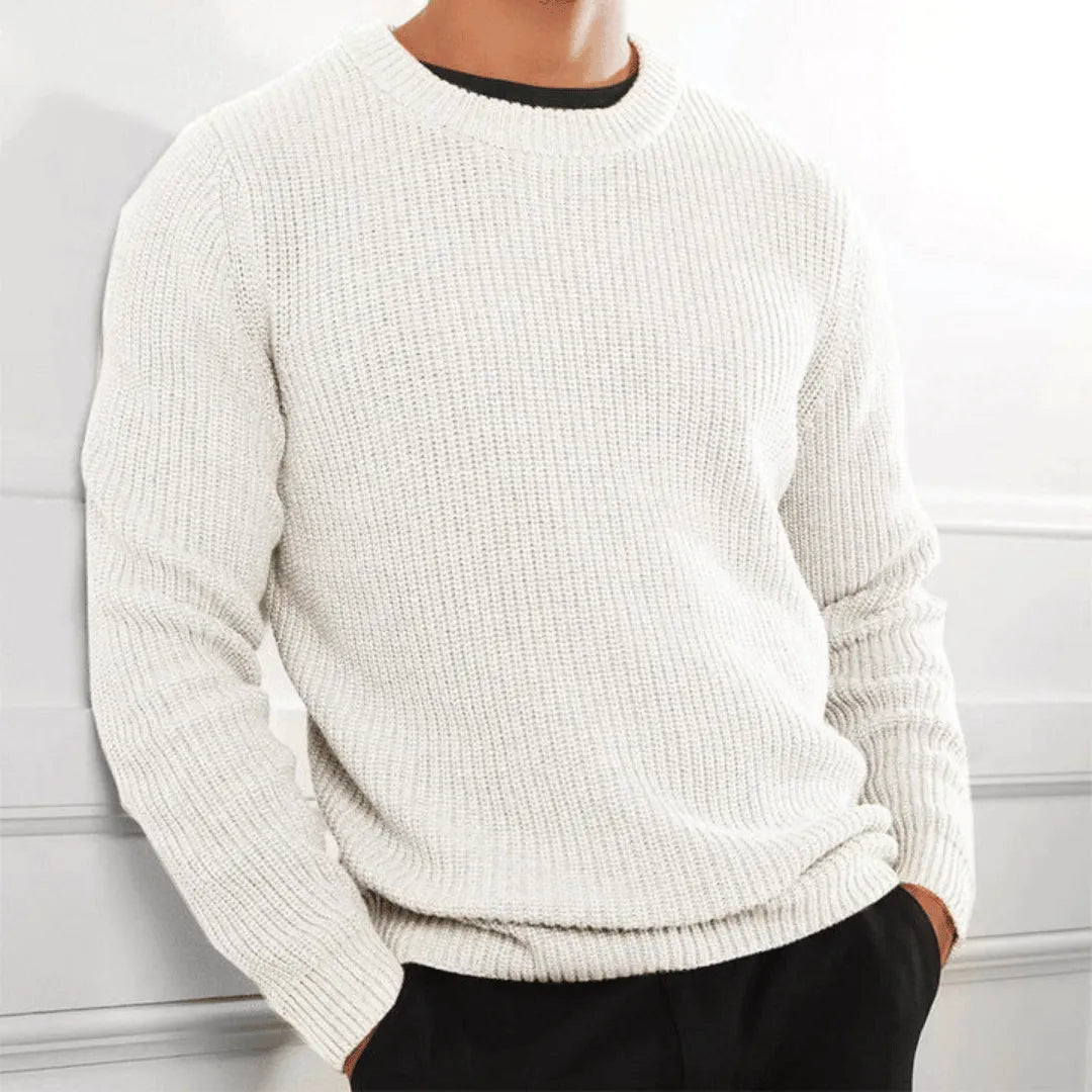Handgefertigter Crewneck Pullover